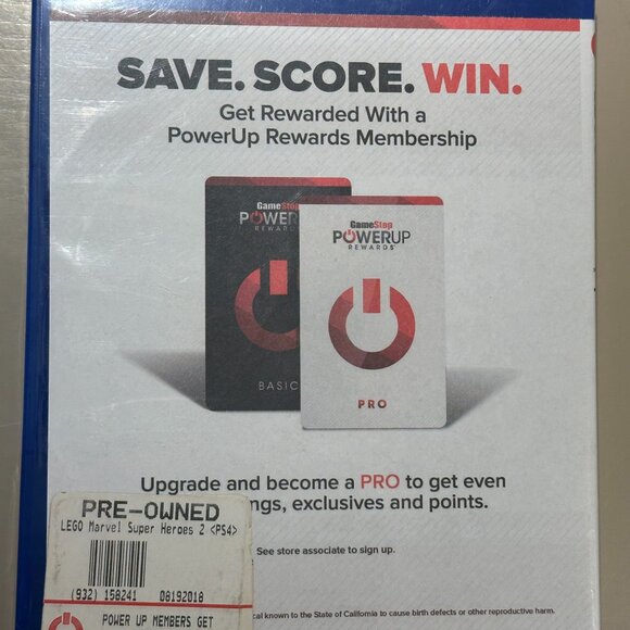 GREAT DEAL! Barely used LEGO MARVEL SUPER HEROES 2 PS4 - Playstation game disc! - Picture 2 of 3